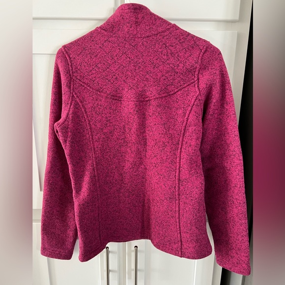 The North Face Fuschia Thick 1/4 Zip S - Picture 3 of 7